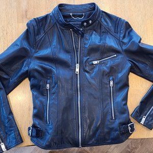 Diesel Racer Style Leather Jacket